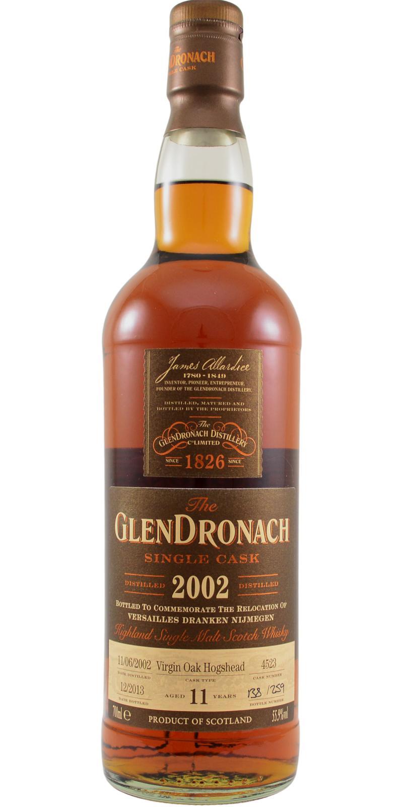 Glendronach 2002  Single Cask