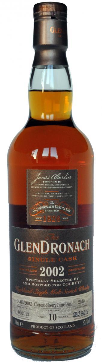 Glendronach 2002  Single Cask