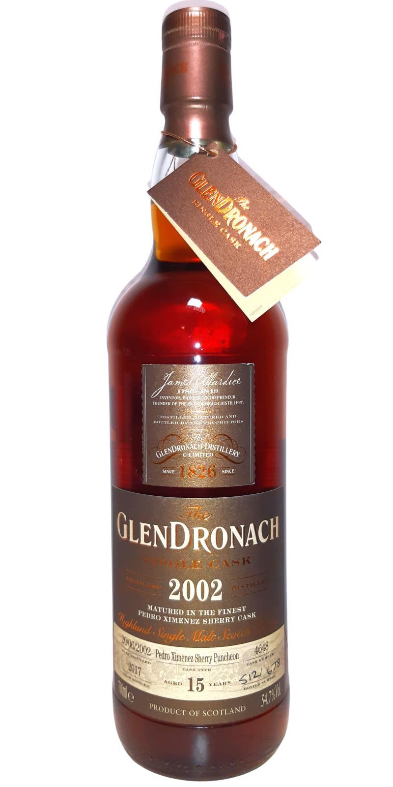 Glendronach 2002  Single Cask - Batch 16
