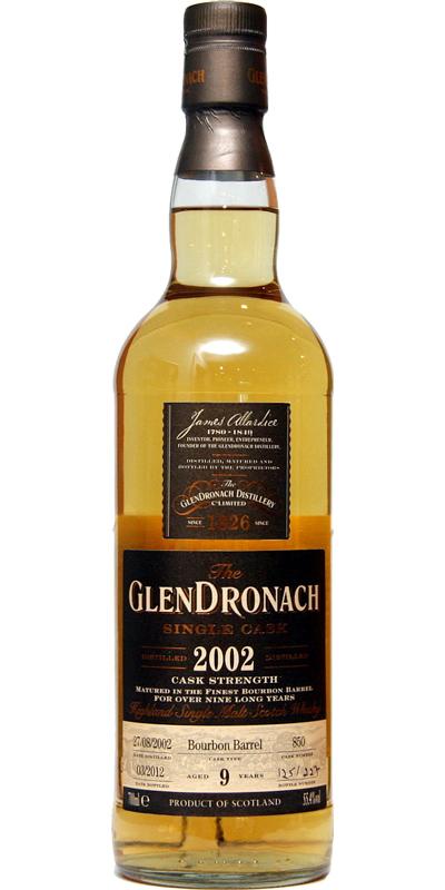 Glendronach 2002  Single Cask