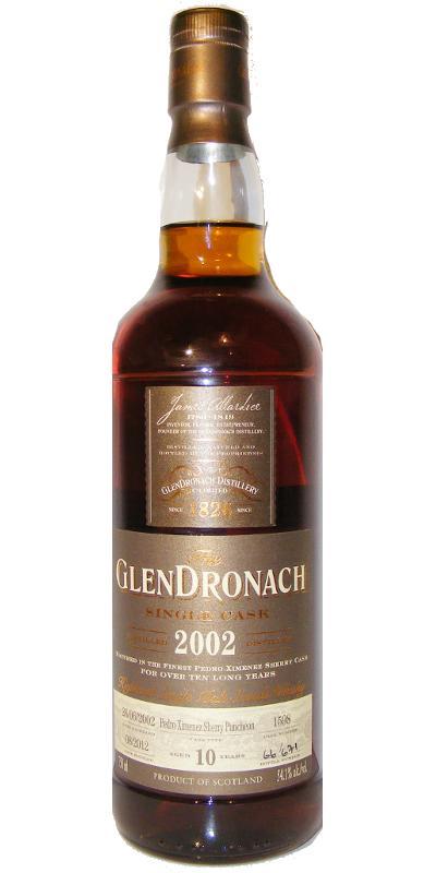 Glendronach 2002  Single Cask