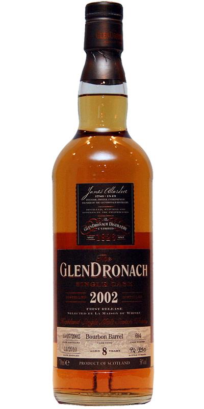 Glendronach 2002  Single Cask