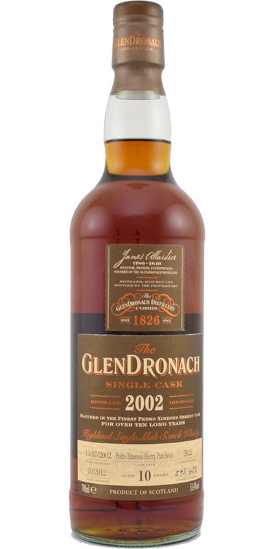 Glendronach 2002  Single Cask