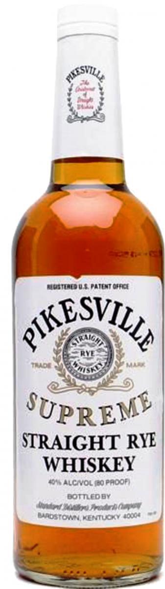 Pikesville Supreme  Straight Rye Whiskey