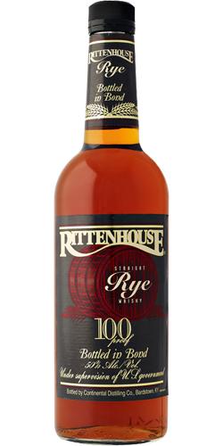 Rittenhouse Straight Rye  100 Proof - Bottled-In-Bond