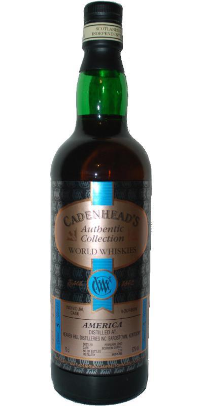 Heaven Hill 05-year-old CA  Authentic Collection - World Whiskies