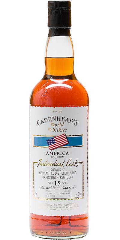 Heaven Hill 15-year-old CA  World Whiskies - Individual Cask