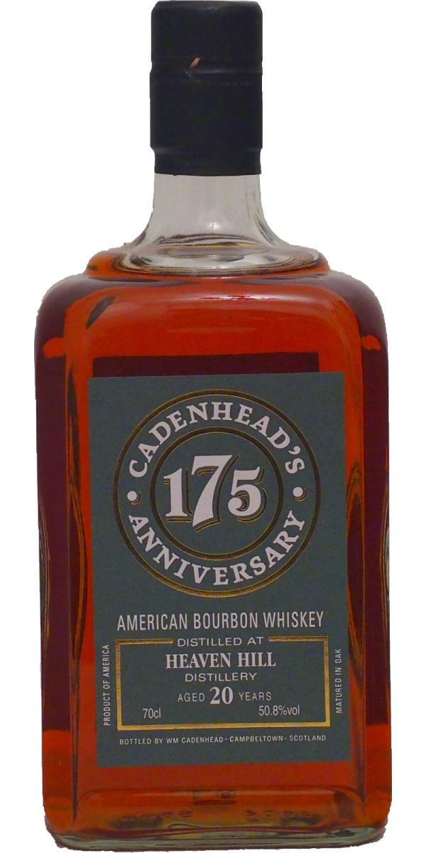 Heaven Hill 1996 CA  Cadenhead's 175th Anniversary
