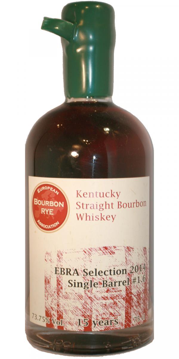 Straight Bourbon Whiskey 15-year-old EBRA  EBRA Selection 2014