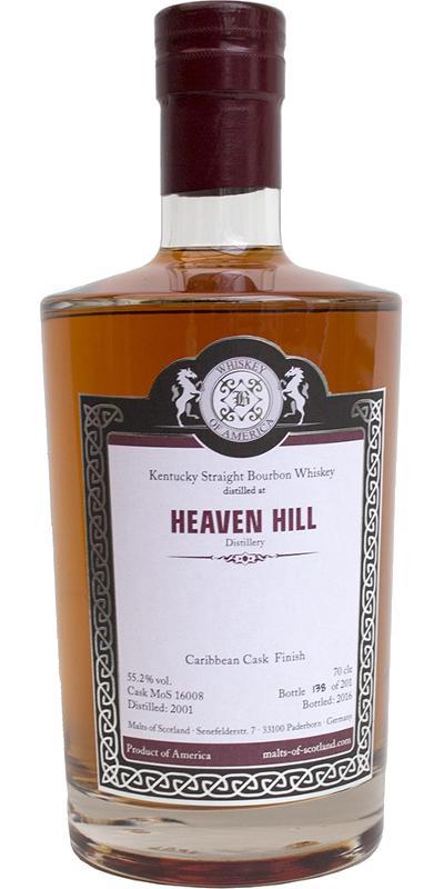 Heaven Hill 2001 MoS