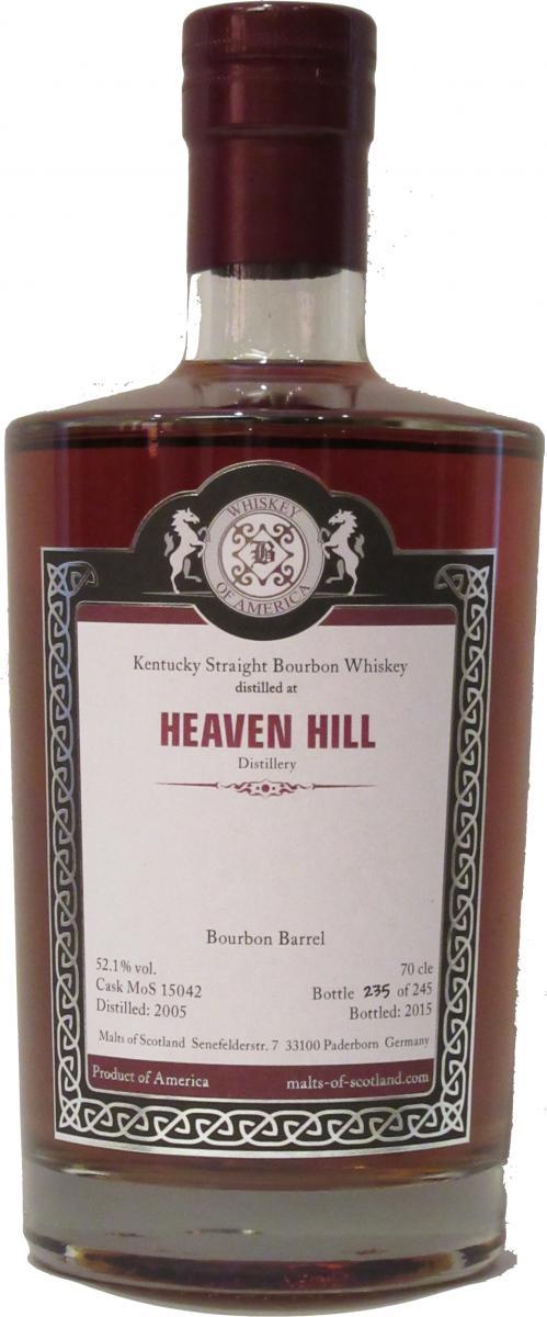 Heaven Hill 2005 MoS