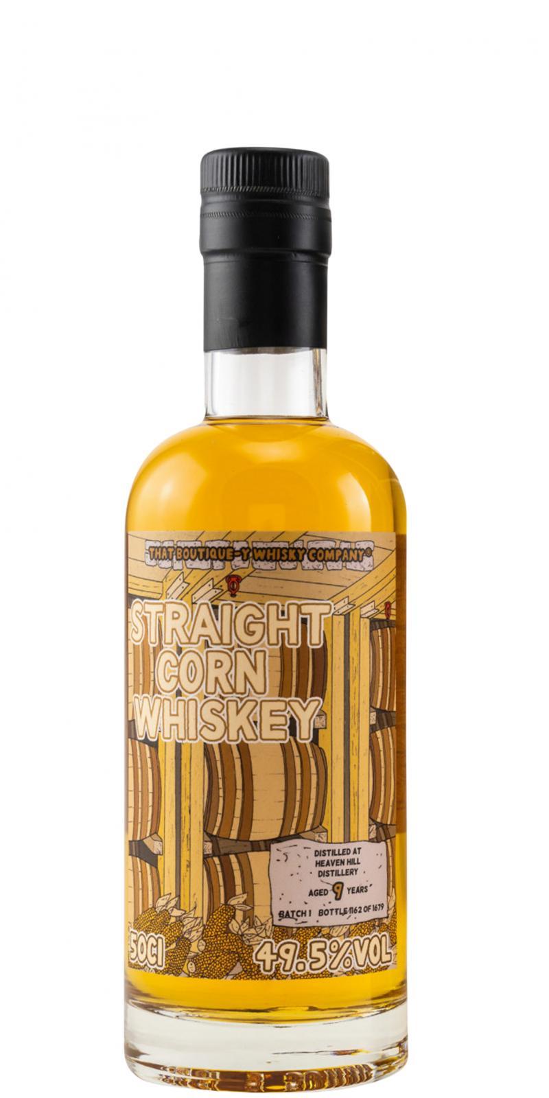 Straight Corn Whiskey Batch 1 TBWC