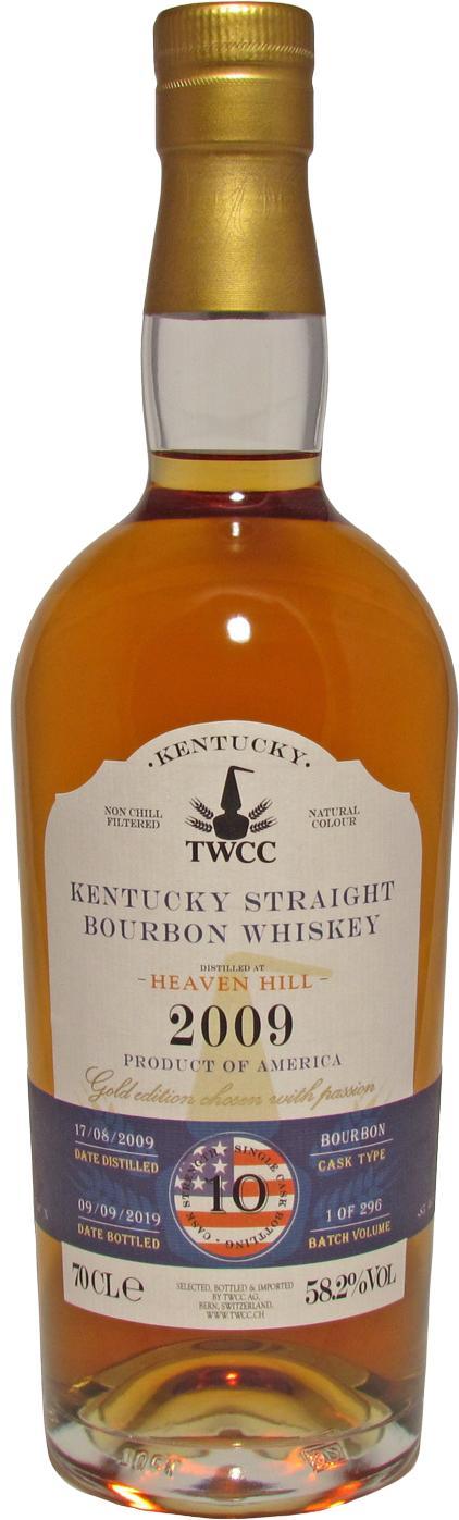 Heaven Hill 2009 TWCC