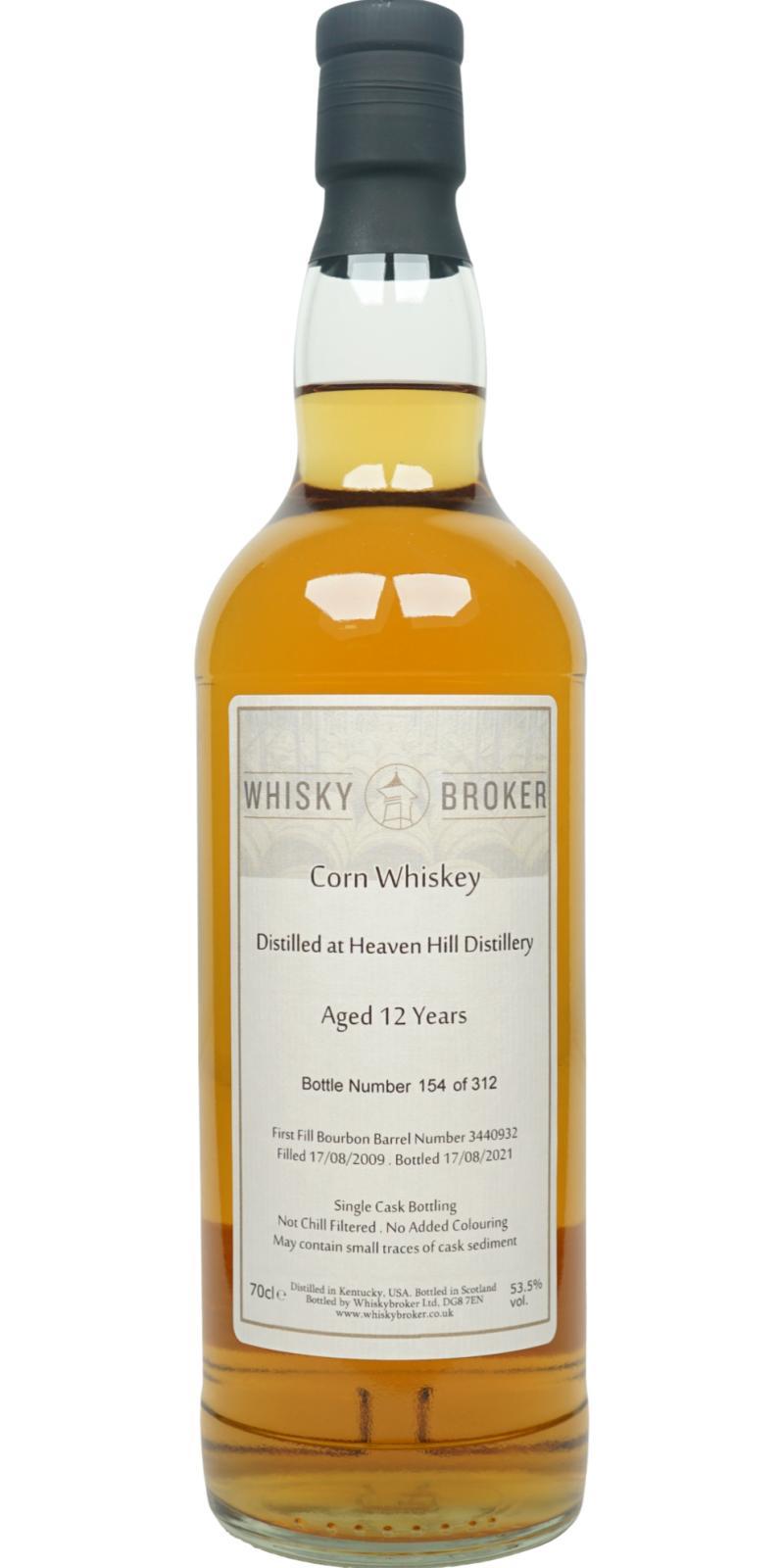 Heaven Hill 2009 WhB