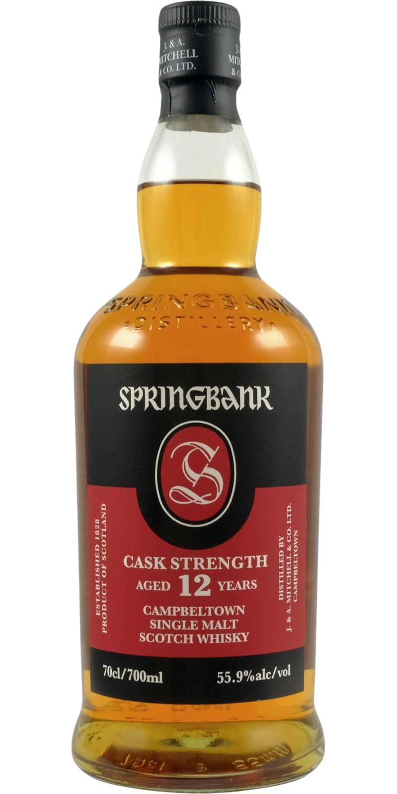 Springbank 12-year-old Cask Strength