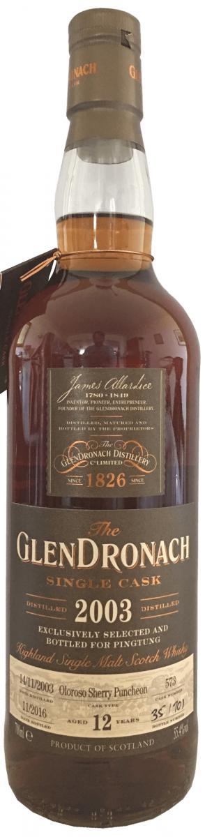 Glendronach 2003  Single Cask