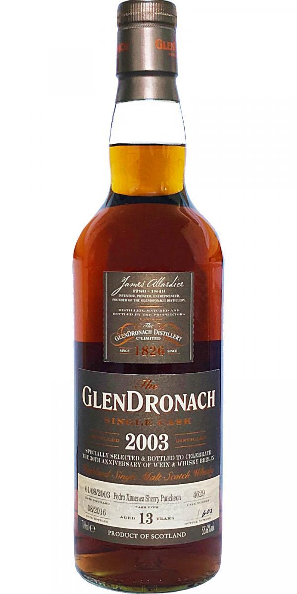 Glendronach 2003  Single Cask