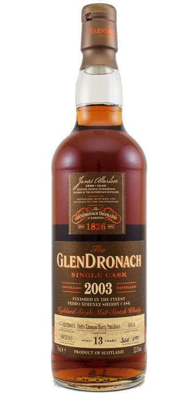 Glendronach 2003  Single Cask - Batch 14