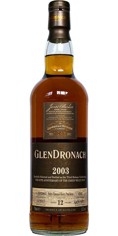 Glendronach 2003  Single Cask