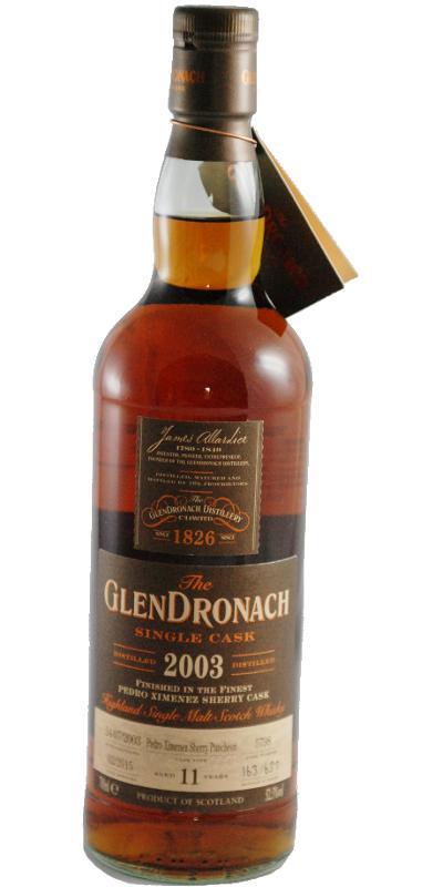 Glendronach 2003  Single Cask