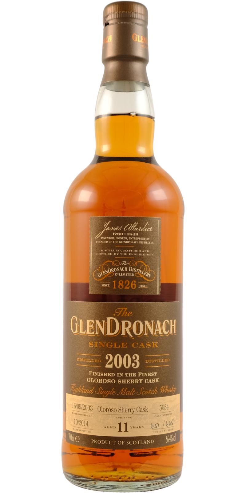 Glendronach 2003  Single Cask