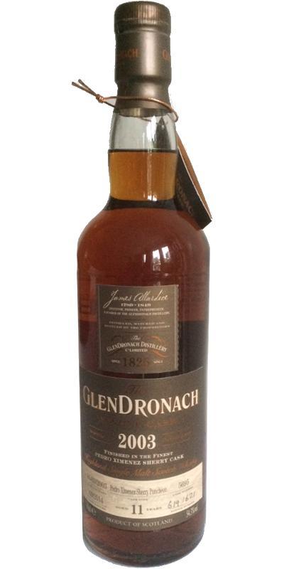 Glendronach 2003  Single Cask