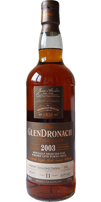Glendronach 2003  Single Cask