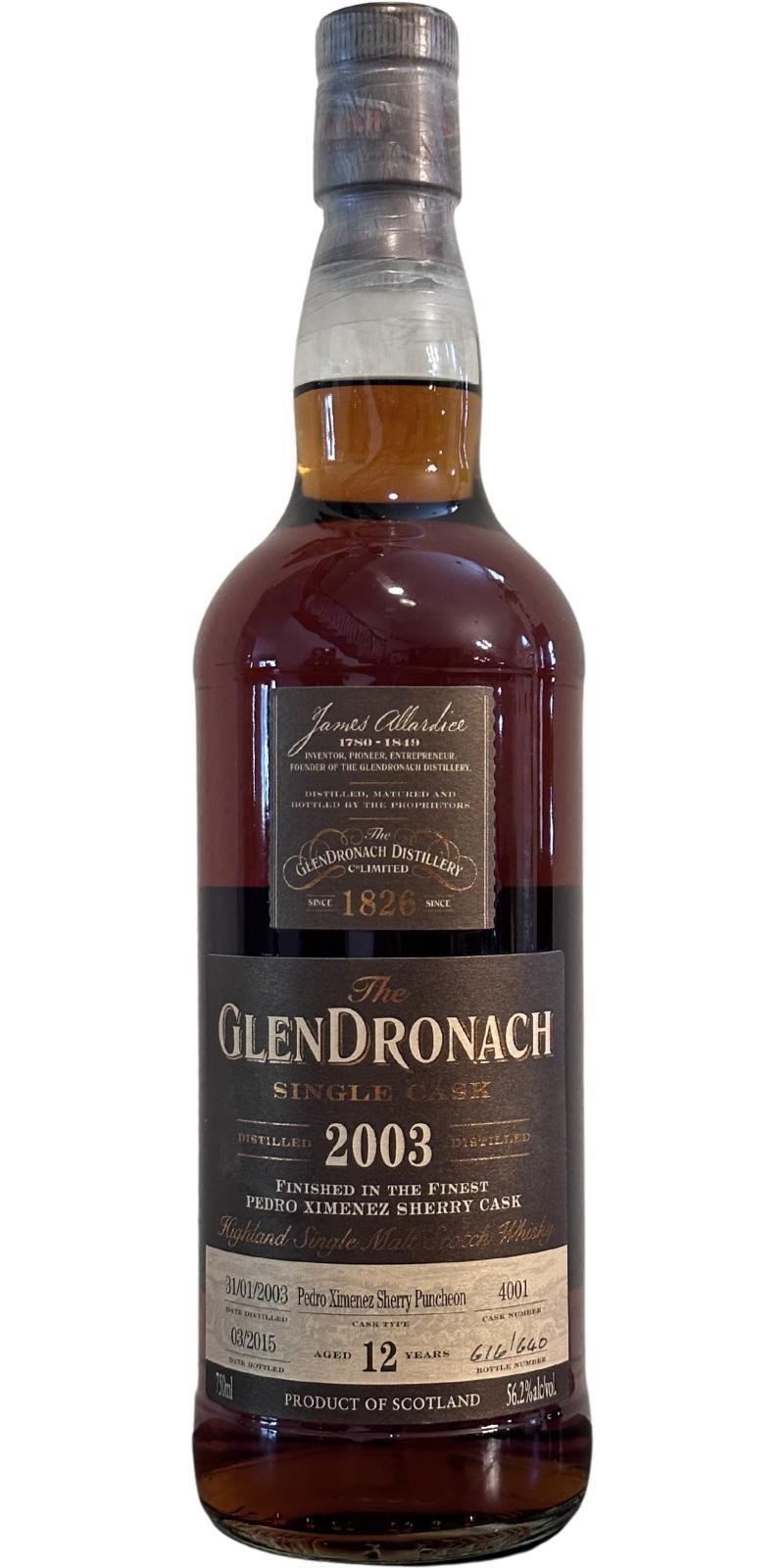 Glendronach 2003  Single Cask