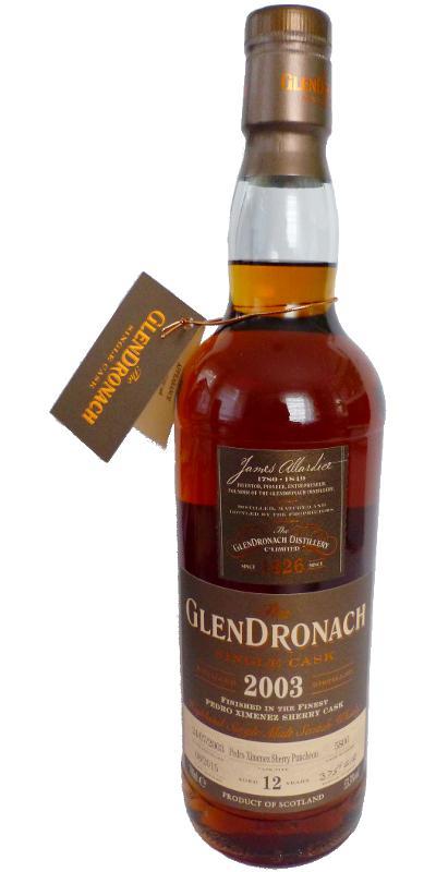Glendronach 2003  Single Cask