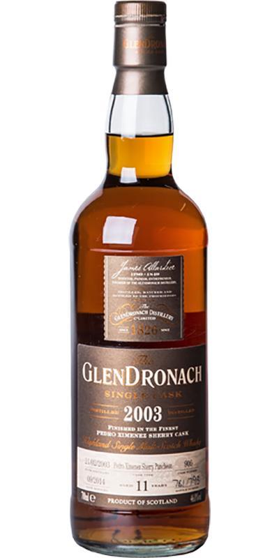 Glendronach 2003  Single Cask
