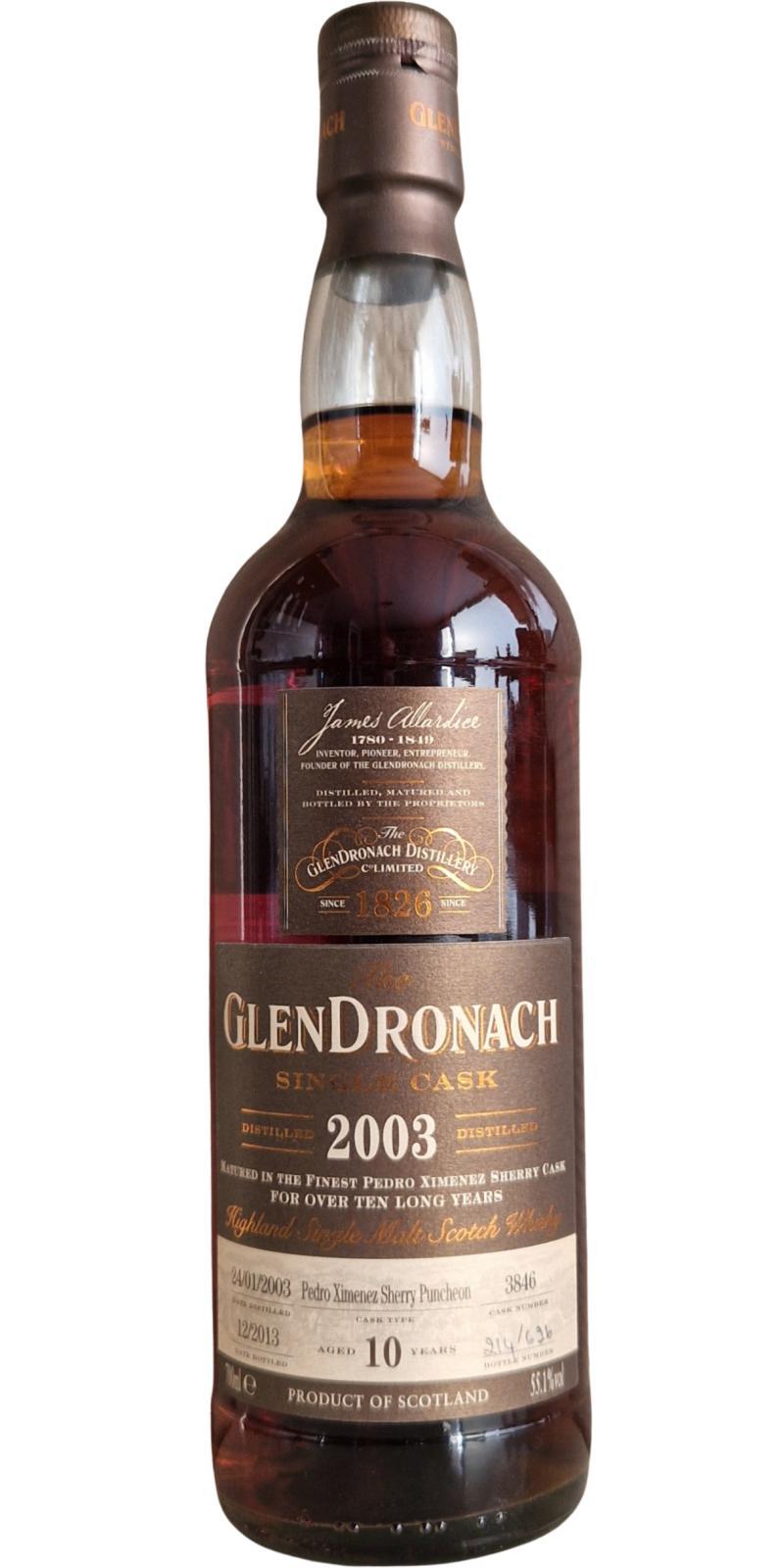 Glendronach 2003  Single Cask