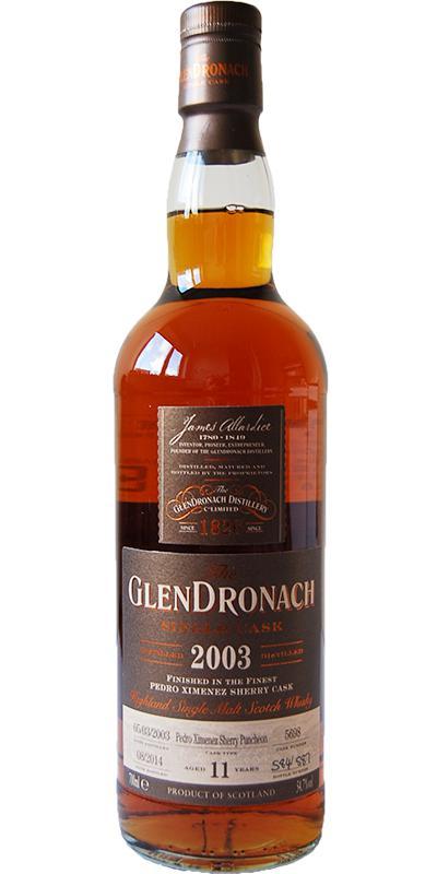 Glendronach 2003  Single Cask