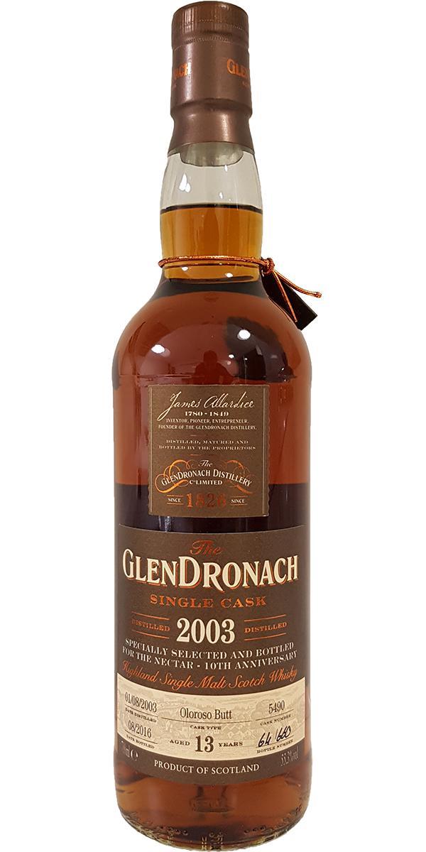Glendronach 2003  Single Cask