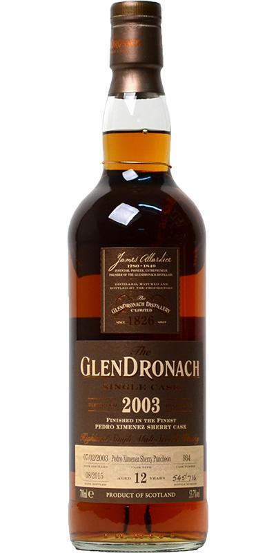 Glendronach 2003  Single Cask - Batch 12