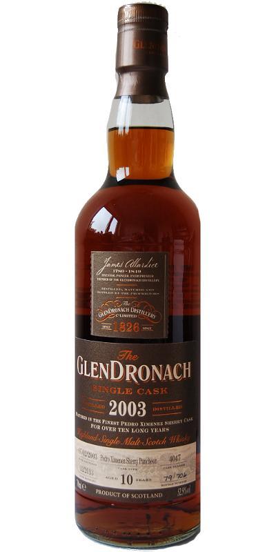 Glendronach 2003  Single Cask