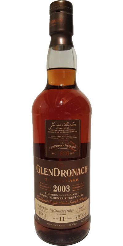 Glendronach 2003  Single Cask