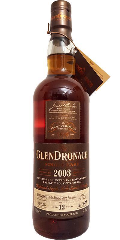Glendronach 2003  Single Cask