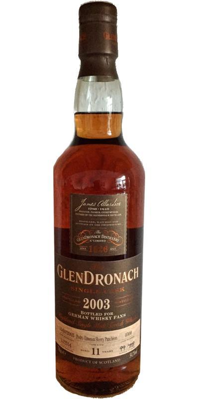 Glendronach 2003  Single Cask