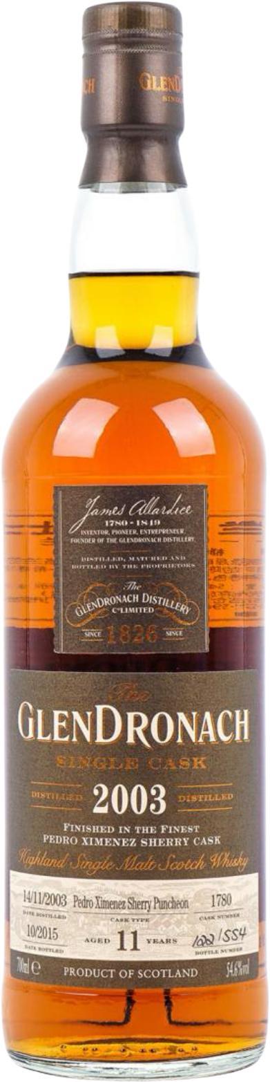 Glendronach 2003  Single Cask