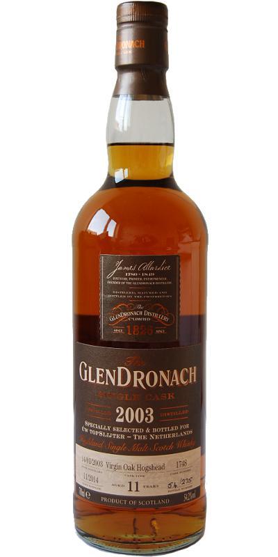 Glendronach 2003  Single Cask