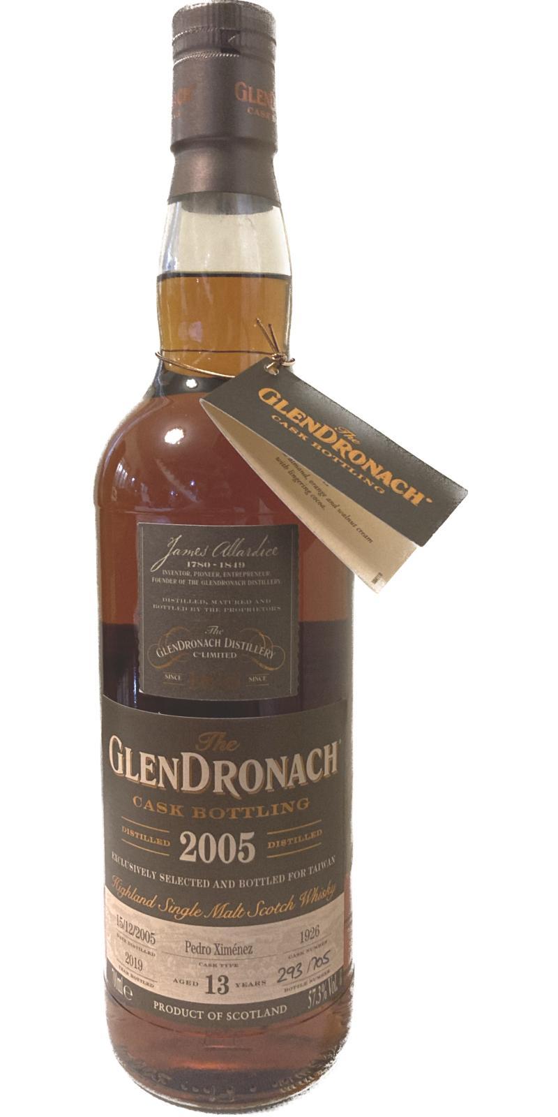 Glendronach 2005  Cask Bottling