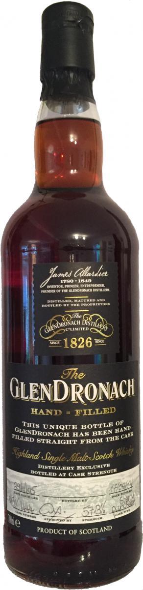 Glendronach 2005  Hand-filled at the distillery