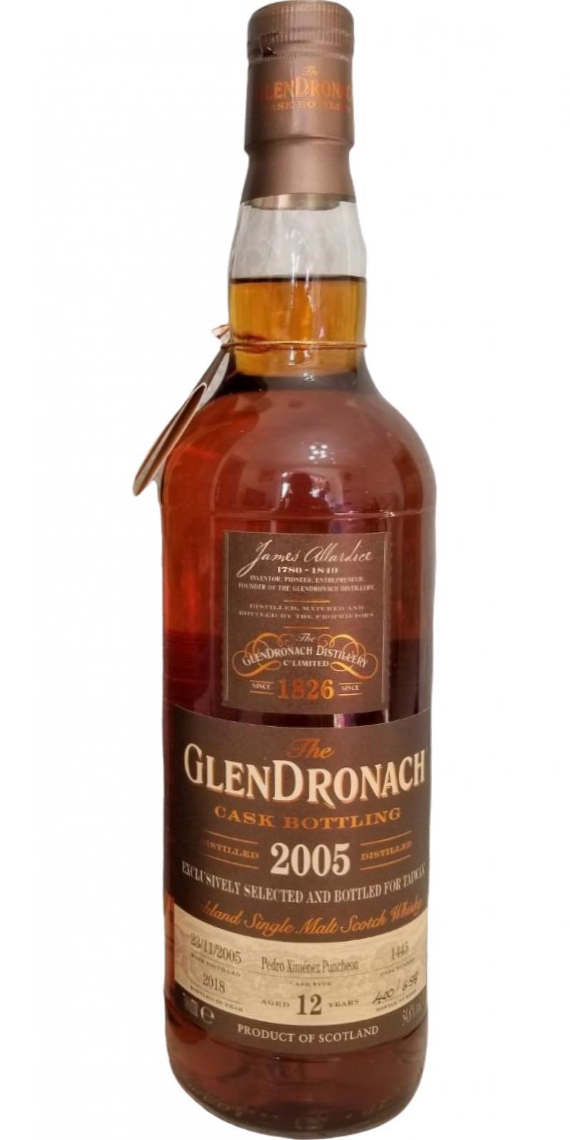 Glendronach 2005  Cask Bottling