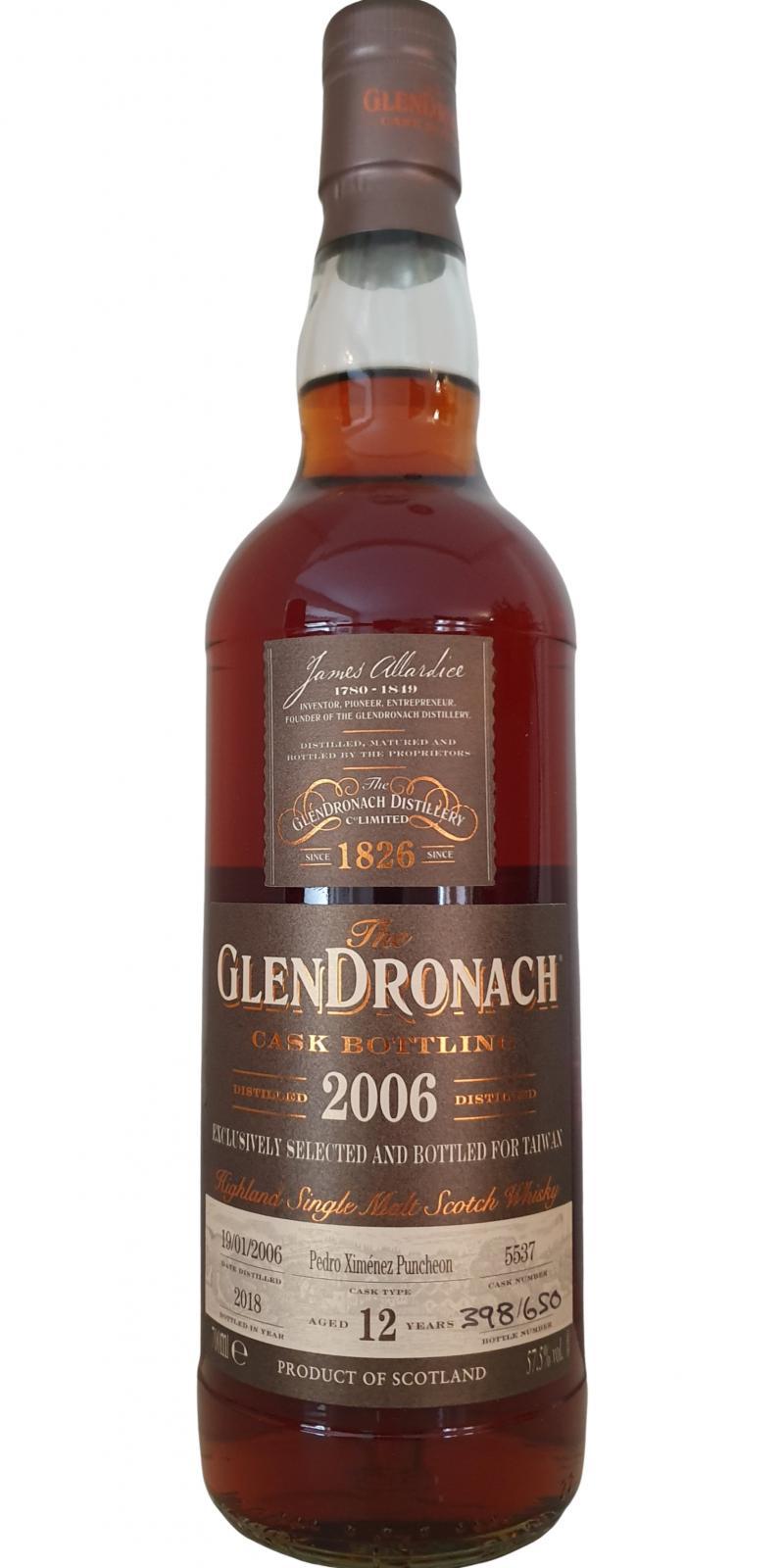 Glendronach 2006  Cask Bottling