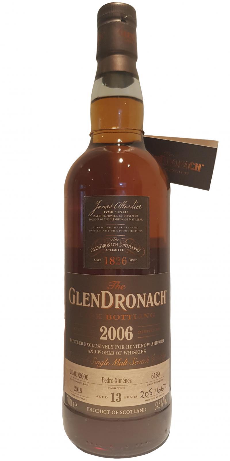 Glendronach 2006  Cask Bottling