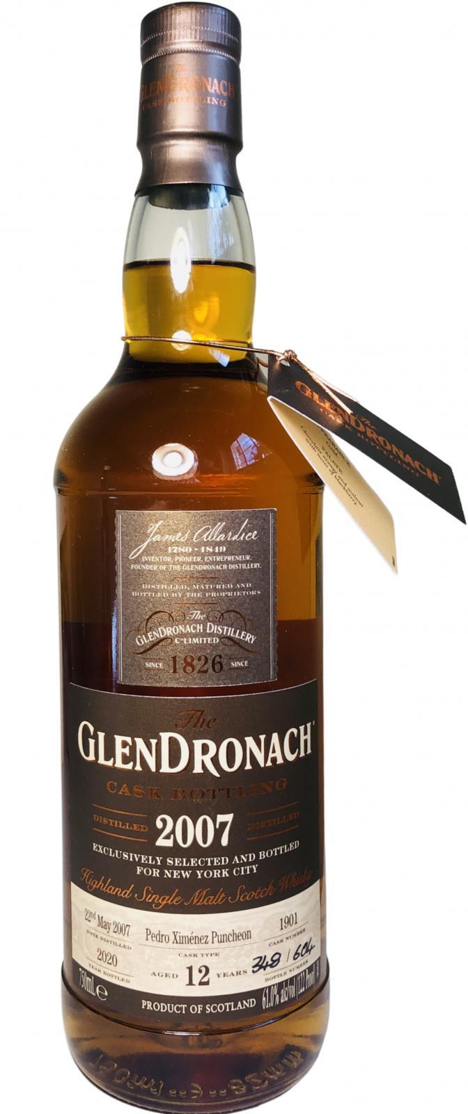 Glendronach 2007  Cask Bottling