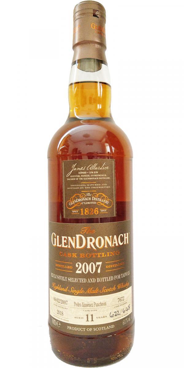Glendronach 2007  Cask Bottling