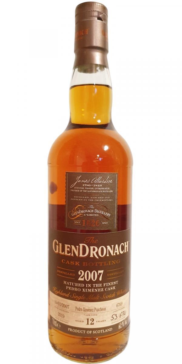 Glendronach 2007  Cask Bottling - Batch 17