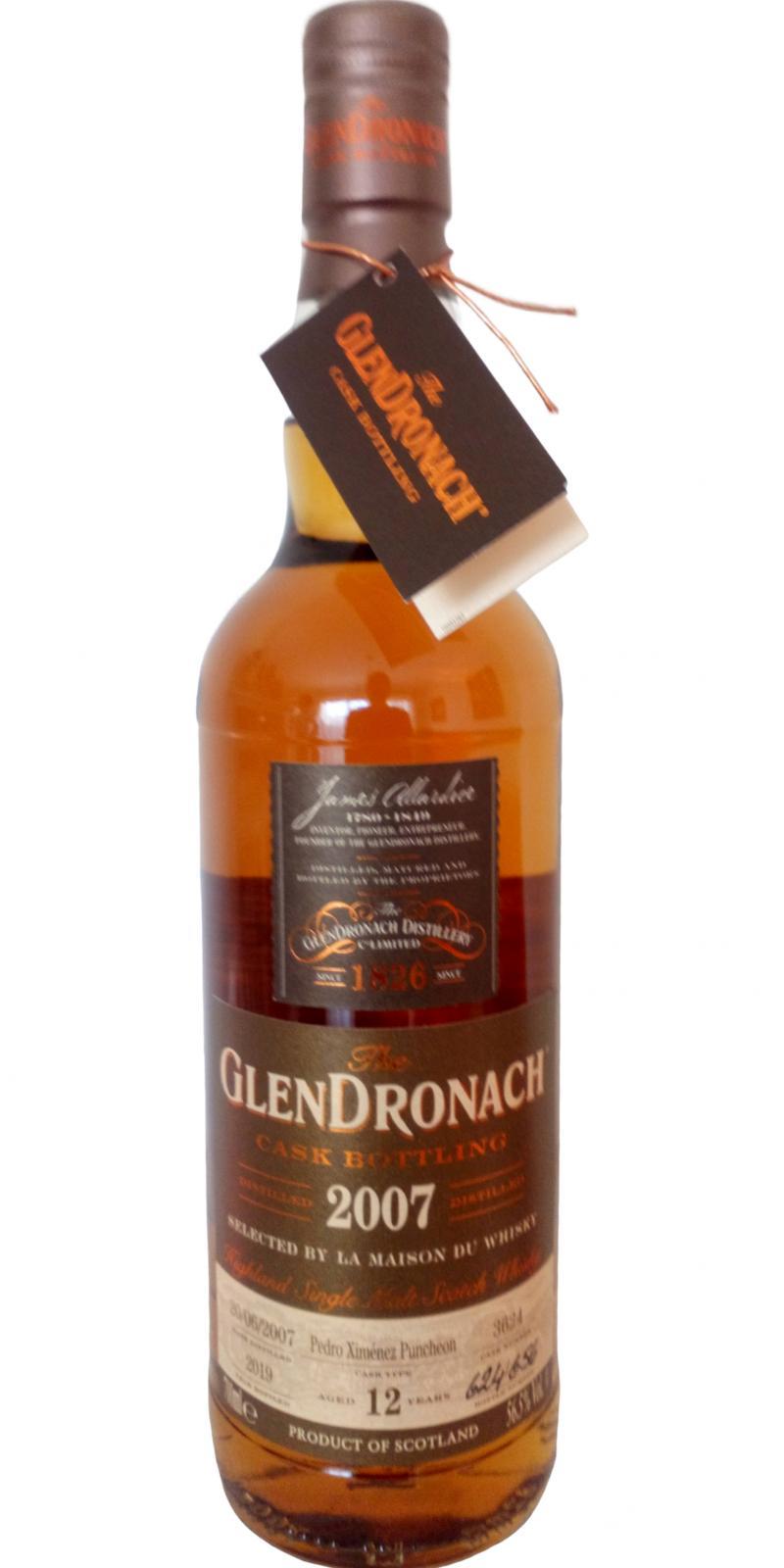 Glendronach 2007  Cask Bottling