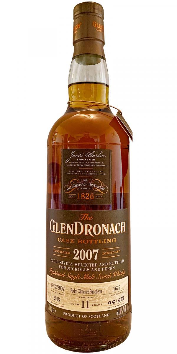 Glendronach 2007  Cask Bottling